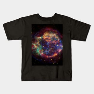 The Cassiopeia A Supernova Remnant Kids T-Shirt